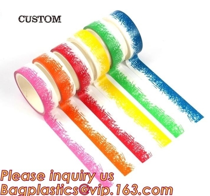 CRAYON SERIES, CARAYON WASHI TAPE,Dia3.7cm Animal Flower Whale Washi Tape Diary Photo Album Decorative Tape DIY Paper St