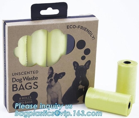 Poop Eco Friendly Dog Products Biodegradable Waste Bag 100% Compostable