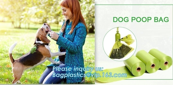Biodegradable Compostable Scented High Quality HDPE Plastic Baby Nappy Sacks Baby Diaper Bags with Tie Handles, bagease