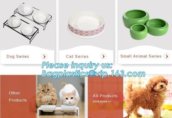 Lovely Personalized portable pet dog food water bowl ceramic plastic, Plastic pet bowl /PP pet dish for dog /food pail f