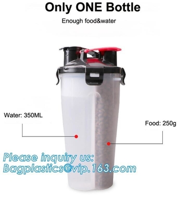 Low Price Guaranteed Quality Portable Feeding Dog Travel Water Bottle,Dog Dispenser,Puppy Bottle, bagplastics, bagease