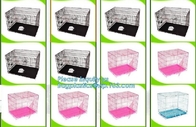Hot Sale Dog Cage with Wheel 78X41.5X47 CM(Best Quality, Direct Factory, Low Price, Fast Delivery), Custom heavy duty Al