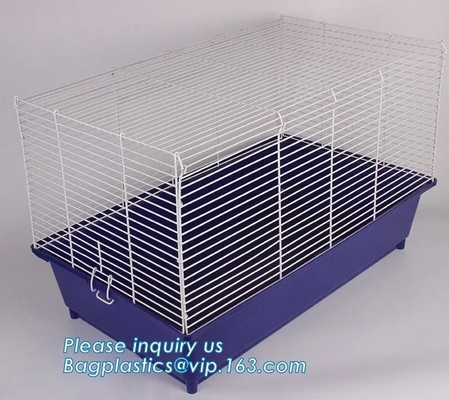 Manufacturer wholesale stainless steel metal large small foldable carriers cheap pet dog cage, Large Steel Dog Cage For