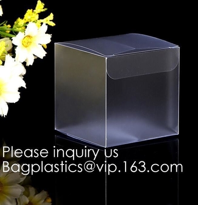 Clear PET box with hanger  Window box clear box PVC box in pillow shape  Alternatives to paper box pvc box Printed PVC b