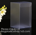 Clear PET box with hanger  Window box clear box PVC box in pillow shape  Alternatives to paper box pvc box Printed PVC b