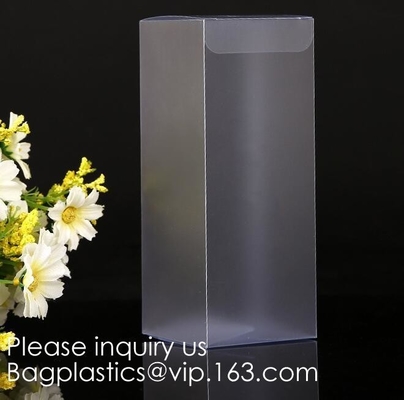 Window box packaging box PVC box for gift packaging  Alternatives to acrylic box clear box Printed PVC box  Clear window