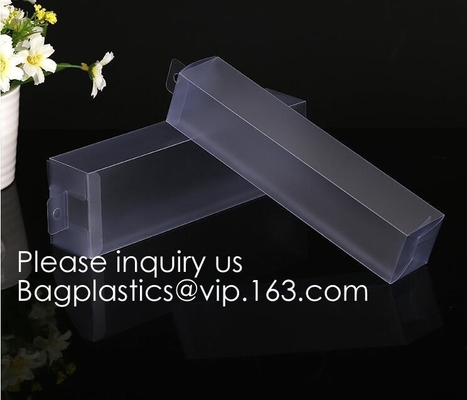 pvc box Clear PVC box with foil stamping  Alternatives to acrylic box pvc box Clear PVC box &amp; offset printing  Alternati