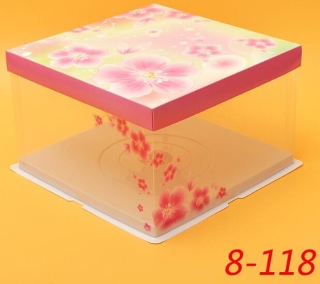 Disposable Clear/transparent Sandwich/cake Plastic Food Container/box/packaging,cheap cake boxes with clear window,custo