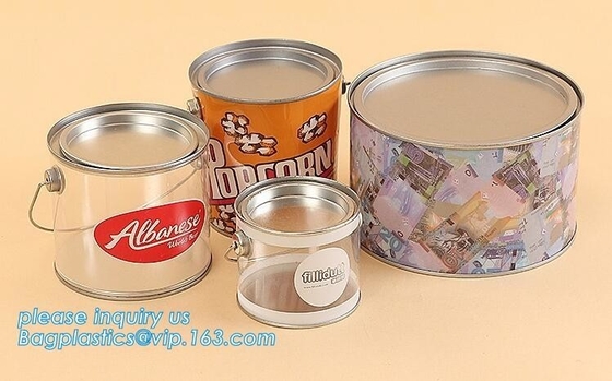 Packaging Empty Airtight Food sealed storage sweets cookies Dry fruit flower Pop corn tuna Clear plastic Nuts pull tab c