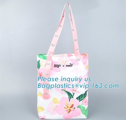 Cotton Canvas Bag With Inner Pocket, Eco Friendly Organic Cotton Canvas Tote Bag,Canvas Shopping Bag bagease bagplastics