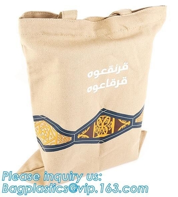 Promotional Cotton Canvas Drawstring Small Recycle Packaging Bag / Pouches,Logo Natural Cloth Small 100% Cotton Drawstri