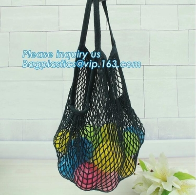 Shopping Reusable Eco Bags Reusable Grocery Market Cotton Net String