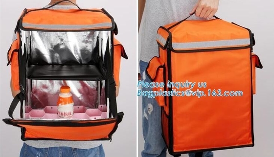 Freezer Bags Color Cold Insulation Waterproof Convenient Portable Ice Meal Packages Refrigerator Cooler Lunch Bag bageas