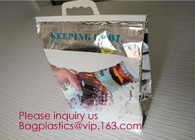 Aluminum Foil Food Use Disposable Cooler Bag Insulated Thermal Bag Organizer Storage Frozen Lunch Bag bagease bagplastic
