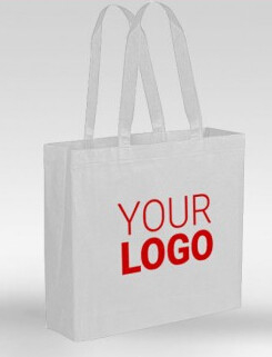 Custom Logo Printed Eco Friendly Tote Shopping Carry Fabric PP Laminated Recyclable Non Woven Bag, Promotional PP Non Wo