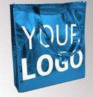 Quality PRODUCTS Recyclable Custom Logo Printed Grocery Tote Bag Non Woven Bag, Promotional PP Non Woven Bag, Folding
