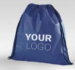 Design Christmas Small Drawstring Shopping Non Woven Bag, Wholesale cheap recycle polypropylene pp non woven bag with zi
