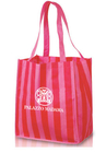STRIPED GROCERY TOTE, paper boxes, paper packaging bags, stickers, notebooks, sticky notes, party decoration, greeting c