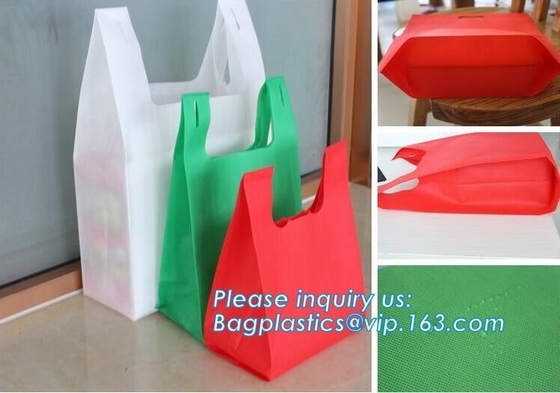 Promotional Custom Logo Printed Non Woven Bag, Cheap plain promotional tote non woven bag with logo printing, bagease,