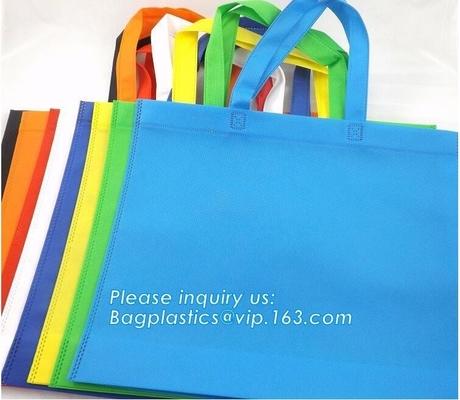 Factory Promotional Custom Logo printed Non Woven Bag， Fashional hot sale reusable tnt tnt laminated non woven bag, pak,