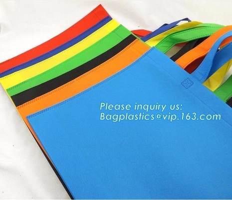 Factory Promotional Custom Logo printed Non Woven Bag， Fashional hot sale reusable tnt tnt laminated non woven bag, pak,