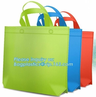 Wholesale online promotional laminated non woven bag with Top Quality, promotional silk screen nonwoven bag spunbond bag