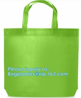 Wholesale online promotional laminated non woven bag with Top Quality, promotional silk screen nonwoven bag spunbond bag