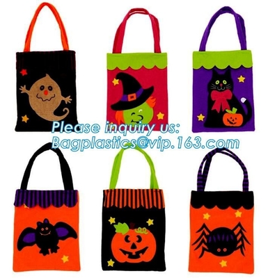 Halloween All Hallow Cheap promotional colorful ultrasonic 90g non woven bag/eco friendly document tote bag, bagease