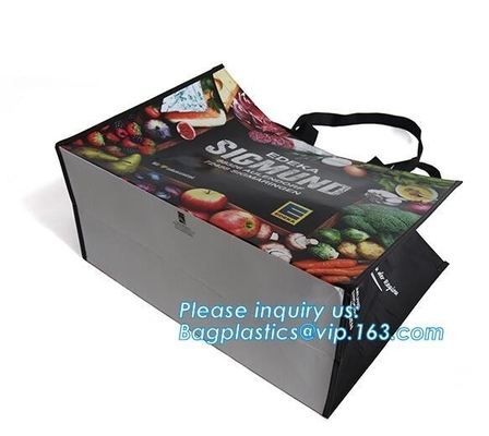 Best Selling Custom Large Capacity Waterproof Foldable Tnt Non Woven Bag， High Demand Products Hot Sale Laminated Recycl