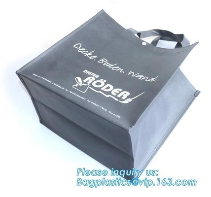 Various Style Folding Nonwoven Handle Shopping Bags Non Woven Bag， Elegant non woven bags non woven gifts packaging bags