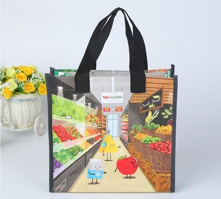 Custom promotional foldable non woven bag shopping bag with logo, Full auto machine made heat seal non woven bag, ltd