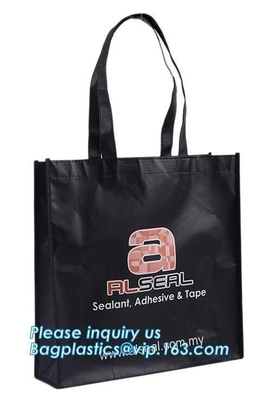 Full color printing non woven bag made by 80gsm fabric non-woven shopping bag for shopping package, bagplastics. bagease