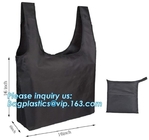 Designs Easy carry small foldable pocket tote polyester reusable folding shopping bag,full print 210d polyester foldable
