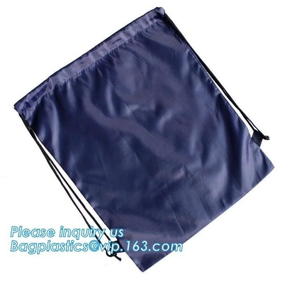 New recycled pp woven bag custom foldable polyester shopping bags,Hot Sales Gym Bag Drawstring 210d Polyester Drawstring