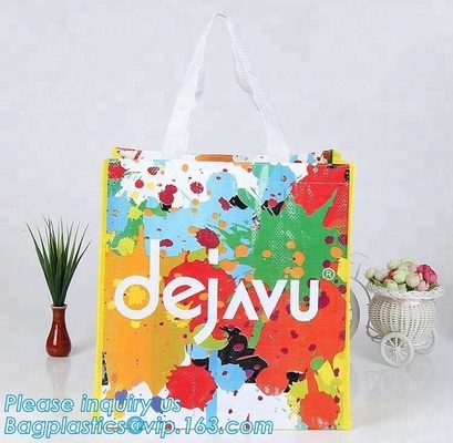 Wholesale custom logo eco-friendly shopping bag recyclable shopping bag pp woven shopping bags,Promotion PP Woven Lamina