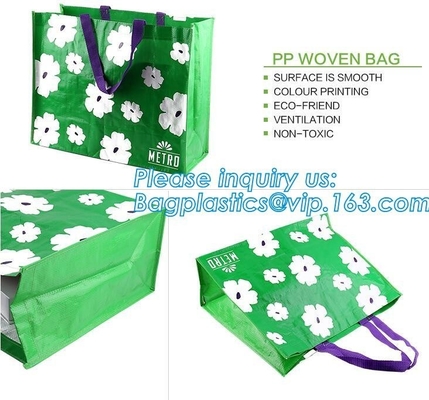 pp woven bag, silk screen, heat transfer, glossy film lamination, offset printing, pp weaved fabric, pvc, nulon, oem, pa