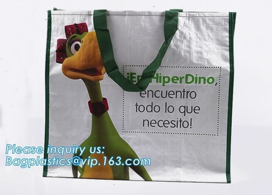 pp woven shopping reusable tote bags with custom printed logo,Excellent quality hot selling tote pp woven shopping bags