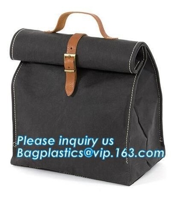 Tear resistance waterproof washable dupont tyvek paper bag, customised shopping bag, brown tyvek paper bag bagease pack