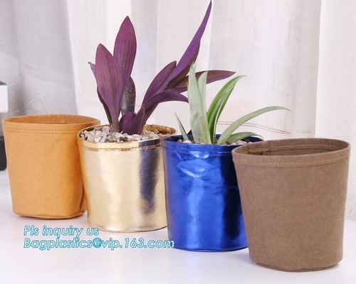 washable tyvek craft paper bag for plant pot, High Quality Luxury Tyvek Dupont Washable Paper Bags, eco friendly washabl