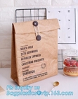 clutchbag tyvek Storage bag plant bag desk organizer, toy storage tyvek paper bag, Eco-friendly storage bag,brown kraft