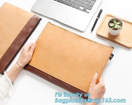 Untearable tyvek paper envelope, kraft brown tyvek cover, Kraft Paper Cheap Custom Made Tyvek Envelope, promotionalwater