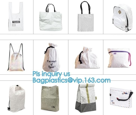 Washable paper shopping bag eco bag, washable paper tote bag brown custom logo design, tote bag washable paper bag, wash