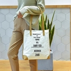 standard size tote bag,washable kraft paper tote bag, Washable paper metallic color tote bag, washable kraft paper tote