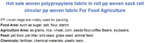 pp woven fabric in roll，Virgin new material/White woven bag rolls / PP woven tubular fabric for making rice, fertilizer,