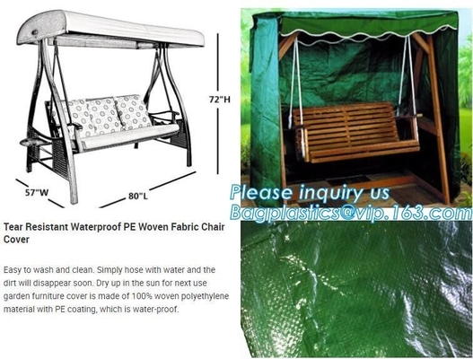 Indoor & outdoor use super quality funiture protective cover,garden funiture swimming pool lounge chair seat cover fabri