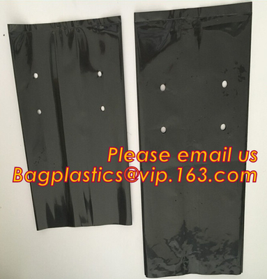 polyethylene black grow bags plastic plant pot seeding nursery bags,Effective UV Stabilized Black White Plastic Growing