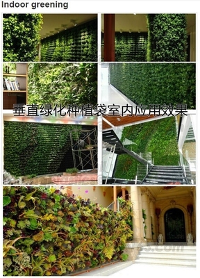 Wall Hanging Planter Bags 25 Pockets Wall-mounted Growing Bags for Indoor/outdoor. Hanging Vertical Garden For Yard plan