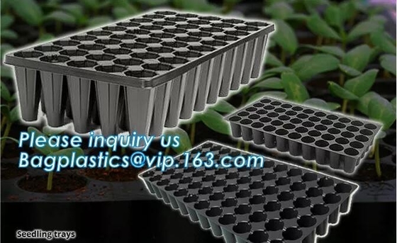 plastic nursery tray seedling tray have different numbers cups,Plastic Flowers Seedling Hydroponics Nursery Trays, BIO