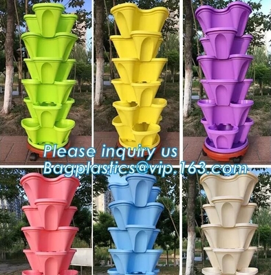 Home Decoration Black And Green Color Plastic Flower Pots,Biodegradable bamboo fibre flower pots,Desktop&amp;Balcony decorat