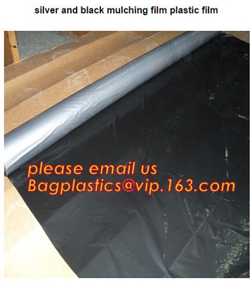 Perforated Black Agricultural Mulch Film for Weed Control Membrane,Pre-stretch Perforated UV Resistant Agriculture Film